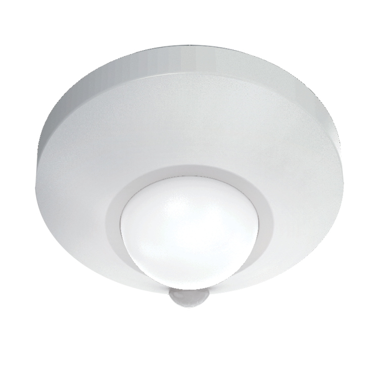 Светильник-ночник LED с фотосенсором и датч.движ. CL001 2Вт 120Лм (круг, белый) 86х47 (3хАА) Gauss