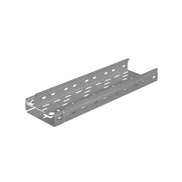 Лоток каб. лист. перфорир.  50х150х3000-0,7мм Быстрый монтаж ПЛЮС КМ-профиль
