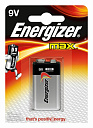Эл-т питания щелочной 6LR61 "крона" (6F22;6KR6) 9В (уп.=1 шт.) MAX Energizer-