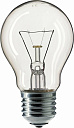 Лампа накал. Груша E27 60Вт 230В прозрачная PHILIPS-Лампы накаливания - купить по низкой цене в интернет-магазине
