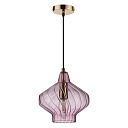 Подвесной светильник Lumion Dove 4588/1 золото/лиловый-Светильники подвесные, люстры - купить по низкой цене в интернет-магазине, характеристики, отзывы | АВС-электро