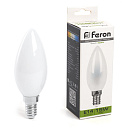 Лампа светодиод. (LED) Свеча Е14 15Вт 1280лм 4000K 230В матов. Feron-Лампы светодиодные - купить по низкой цене в интернет-магазине, характеристики, отзывы | АВС-электро