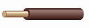 Провод медный установочный ПуВнг(А)-LS  4  коричневый-Кабели и провода силовые стационарной прокладки < 1кВ - купить по низкой цене в интернет-магазине, характеристики, отзывы | АВС-электро