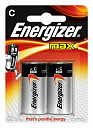 Эл-т питания щелочной LR14 (C, 343) 1,5В (уп.=2 шт.) MAX Energizer-Элементы и устройства питания - купить по низкой цене в интернет-магазине, характеристики, отзывы | АВС-электро