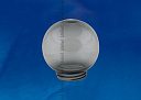 Рассеиватель "ШАР" D150мм дымчатый Uniel-Рассеиватели и отражатели для светильников - купить по низкой цене в интернет-магазине, характеристики, отзывы | АВС-электро